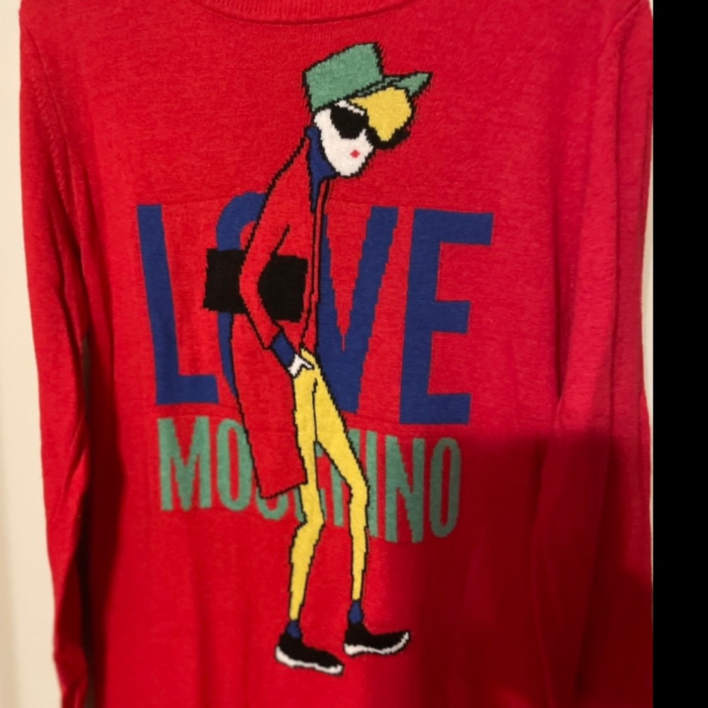 NWT Love Moschino Long Sweater